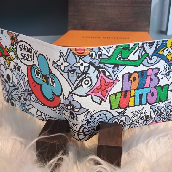 RARE LV COMIC Multiple Wallet (SS23 Virgil's Last Project) BNWT! Full Inclusion - Picture 5 of 14